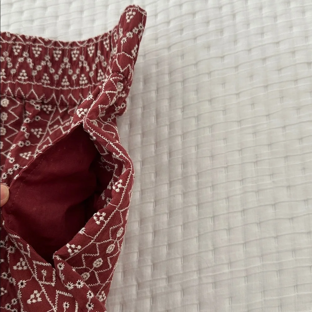 Zara Embroidered Eyelet Shorts - Picture 6 of 6
